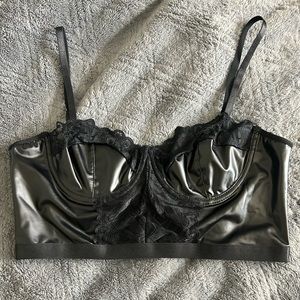 Lace Underwire Bra Top